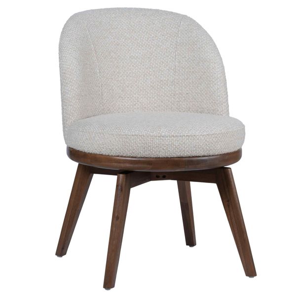 Swivel Dining Krzeslo, Woven Cloud, Set of 2