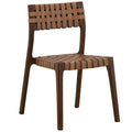 Dining Krzeslo, Brown, Set of 2