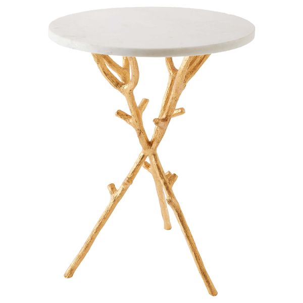 Tripod Stolik boczny, Gold