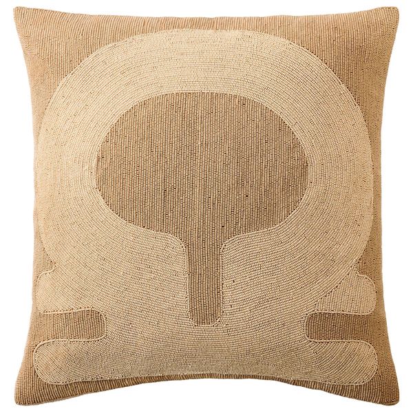 Beaded Key Pillow, Sand