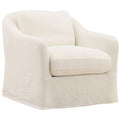 Swivel Krzeslo, Off-White